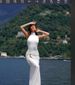 Women's Sleeveless Ruched Spliced Mid Neck Slim Bodycon Long Dress European American Style Solid Color New Elegant_ecoleips.com
