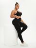 K Buckle, European And American Plus Size Waist Cover, Yoga Shark Shapewear Pants, Women's Hip Lifting Sports Leggings_ecoleips.com