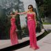 Women's Clothing Spring New Women's Fashion Sexy Tube Top One Shoulder Perspective Strappy Slim Dress Female_ecoleips.com
