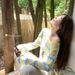 Korean-style Striped Short Hollow-out Long-sleeve Knit Top, Sun Protection Cover-up For Women, 2026 New Design Top With_ecoleips.com