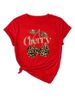 Summer European And American Cross-border Foreign Trade Plus-size T-shirt, Round-neck Casual Loose-fitting Short-sleeve_ecoleips.com