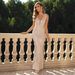 New Autumn Fashion Sexy Mesh Dress With Sequin Inlay For Prom_ecoleips.com