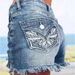 Women's Clothing New Spring Women's Denim Shorts Raw Edge Washed Sexy Fashion Jeans Back Pocket Stab_ecoleips.com