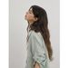 Relaxed Casual, Comfortable V-neck 100% Ramie Shirt, Loose And Simple Sun-protective Long-sleeve Shirt_ecoleips.com