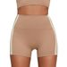 Women's Clothing Yoga Shorts High Waist Tight Sports Hip Lifting Hot Pants Contrast Color Breathable Quick Drying Running Fitness Shorts_ecoleips.com