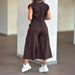 Women's Retro Collared Sleeveless Drawstring Cropped Wide Leg Suit Relaxed Everyday Wear Comfortable Feshion_ecoleips.com