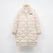 90 Down Jacket Casual Winter Warm New Outdoor Wind Stand-up Collar Loose Long Coat Women_ecoleips.com