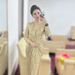 Women's Clothing Dignified And Elegant Celebrity Evening Vocal Art Exam Performance Dress Long Sleeved Toast Dress_ecoleips.com