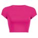NVTX05 Women's Summer Solid Color Short Style Top Cross Border Foreign Trade Factory Direct Sales Trendy Casual Women's Clothing_ecoleips.com