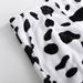 Casual Cow Print Pajama Pants For Women Soft Comfort Plush Sleep Trousers Fall/Winter Casual Home Clothes Cute Pajama Bottoms_ecoleips.com