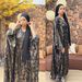 Modest Abaya Dress/Muslim Dress Women Floral Print Maxi Dress With Batwing Sleeves – Elegant Office & Casual Wear,Comfortable & Stylish (S-XXL)_ecoleips.com