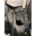 2025s Trendy Gradient Hem Denim Shorts For Women 2025 Summer New High Waist Slimming Versatile A-line Wide-leg Hot Pants_ecoleips.com