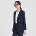 2025s 363 High-end Fashion Casual Women's Tops Professional Interviews, Double Breasted Small Suit Jackets For Women_ecoleips.com