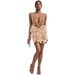 Women's Clothing Deep V Backless Hot Girl Hip Skirt Polyester Shiny Sequins Feather French Dress Female Summer_ecoleips.com
