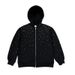 Gothic-Inspired Hooded Sweatshirt With Rhinestone Accents - Slim Fit Pullover For Women & Men (Black/Gray/Rose/White)_ecoleips.com