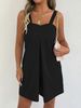 Summer Women's Loose Fashion Solid Color Suspender Jumpsuit/Overall_ecoleips.com