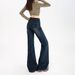 Retro Style Slimming Flared Jeans For Women Loose Fit Stretchy Slim Style Plus Size Early Spring_ecoleips.com
