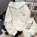 Men's Trendy Versatile Hooded Sweatshirt Fleece Lined Thickened Printed Loose Fit Casual Top for Autumn Winter 2025 Style_ecoleips.com