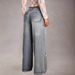 Women's High-Waisted Rhinestone Denim Trousers European American Style Wide Leg Jeans Wholesale Foreign Trade Hot Selling Item_ecoleips.com