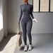 Women's Clothing Slim Fit Yoga Set High Elastic High-Performance Zip-Up Yoga Set - Slim Fit Stretch Workout Outfit | Gym To Street Versatile Wear_ecoleips.com