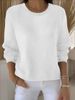 2026shein Cross-border European American Independent Site Autumn And Winter Long-sleeve Solid Color Sweater_ecoleips.com