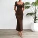 Women Fashion Long Sleeve Slim Fit Bodycon Dress Casual Club Night Out Party Wear_ecoleips.com