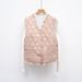New Autumn And Winter Down Vest Stacked Inside V-neck Light Down Liner Vest Slim Liner Women's Clothing_ecoleips.com