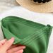 Women's Strapless Knitted Dress - Contrast Color Slim-fit Bodycon Dress For Summer - Light Mature Style & Hip Hugging Design_ecoleips.com