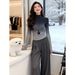 2025 Winter New Korean Style High-End Vintage Super Stylish Gradient Knit Sweater And Casual Pants Two-Piece Set_ecoleips.com
