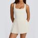 Anti-Exposure Base Yoga Fitness Tennis Dress Sports Wear One-Piece Two-Piece Set_ecoleips.com