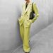 Women's Clothing Autumn And Winter New Women's Wear Solid Color Casual Suit Trousers Fashion Two Piece Suit_ecoleips.com