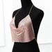 European And American Women's Fashion Cross-Border New Sequin Strap Party Nightclub Music Festival Sexy Hot Girl Metal_ecoleips.com