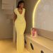 Women's Sexy Deep V Neck Sleeveless Dress American Style Slim Fit Pleated Waist Bodycon Hot Girl New Export_ecoleips.com