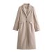 New Fashion Pocket Trim Woolen Coat Coat_ecoleips.com