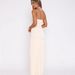 Summer Women Halter Dress Sexy V Neck Slim Fit Bodycon Side Slit Long Party Evening Dress For Women_ecoleips.com