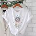 Women's Casual Round Neck Short Sleeve T-Shirt Multi-Color Style Simple Fashionable Sports Top Solid Printed Loose Fit_ecoleips.com