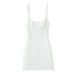 Elegant Bow Detail Gingham Sundress For Women - Summer Chic U-Neck Mini Dress In White, Black, Yellow, Light Pink, Pink Grid_ecoleips.com