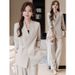 girl Girl High-End Suit For Women, Autumn And Winter Design, Professional Wear, Elegant Goddess Style, Casual Blazer Two-Piece Set_ecoleips.com