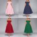 Voya Recommend! Women's Fashion, Casual, Elegant, Solid Color, French Dress, Temperament, Long Skirt, Multiple Colors To Choose From_ecoleips.com