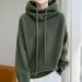 K Women's New Thickened Sweater With A Lazy Style; Versatile Long-sleeved Cardigan For Women. No Bag_ecoleips.com