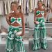 Women's Clothing Casual Fashion Linen Sexy Lace Beach Pants Suit_ecoleips.com