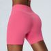 Women's Clothing New Nude Yoga Pants Women's Peach Hip Lifting Sports Shorts Four Point Outdoor Running Quick Drying Fitness Pants_ecoleips.com