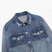 Women's Clothing Women's Casual Patchwork Denim Jacket Long Sleeve Spring Slit Design For Formal & Casual For Women_ecoleips.com