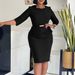 Women's Slim Fit Elegant Hip Dress D3312 Foreign Trade Fashion OL African Style New Clothing_ecoleips.com