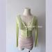 Figure Flattering Solid Color Cardigan with Curved Hem And Cinched Waist for Women Simple Spring Summer New Style Outerwear_ecoleips.com