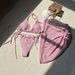 Women's Clothing New Candy Series Special Fabric Swimsuit Bikini Three Piece Bikini_ecoleips.com