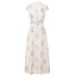 Vintage Floral Sundress – V-Neck Sleeveless A-Line Maxi Dress With Waist Seam (S-Xxl, Beige/Blue, Boho Summer Dress)_ecoleips.com