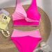 Women's Clothing Solid Color Swimsuit Sexy Back Cross Swimsuit High Waist Bikini_ecoleips.com