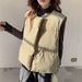2026 New High-End 90% White Duck Short Slim-Fit Down Vest For Petite Women_ecoleips.com