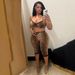 European And American Women's Fashion Leopard Print Cropped Pants Set Sexy Lace Trim Bra Matching_ecoleips.com